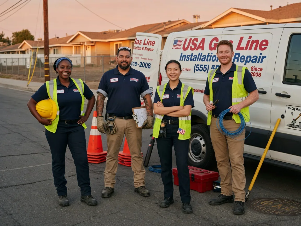 Gas Line Installation company in Drifting, PA